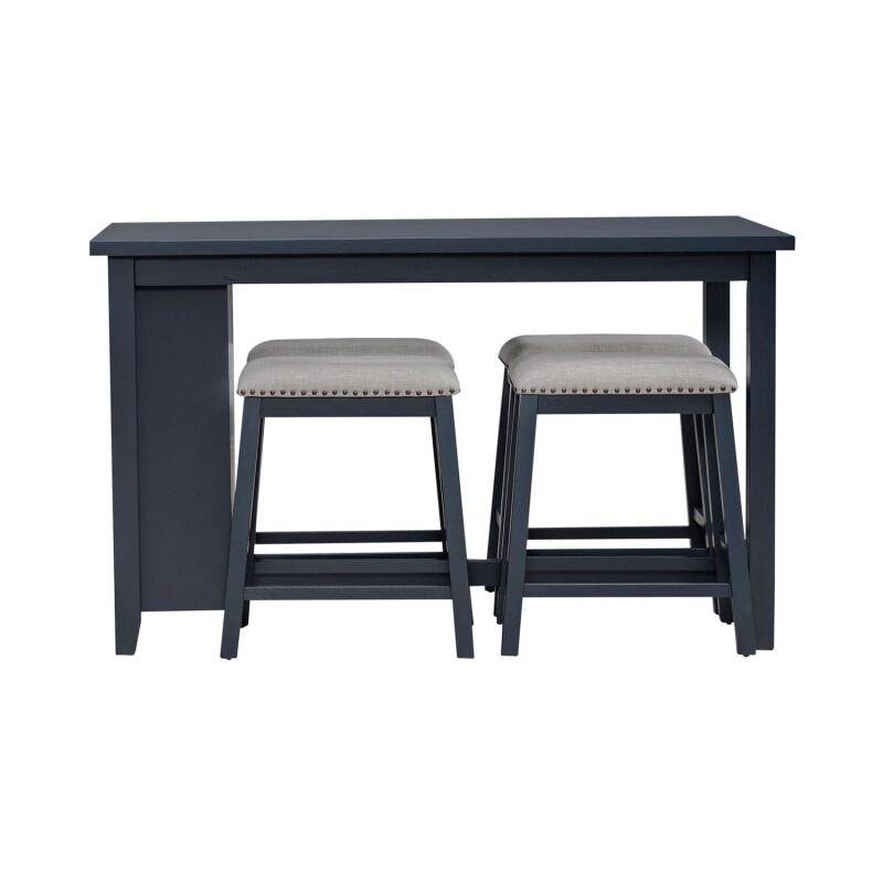 Brook Creek 5 Piece Counter Set- Navy 942NYCD5CTS