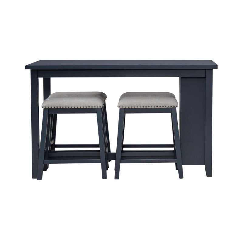 Brook Creek 5 Piece Counter Set- Navy 942NYCD5CTS