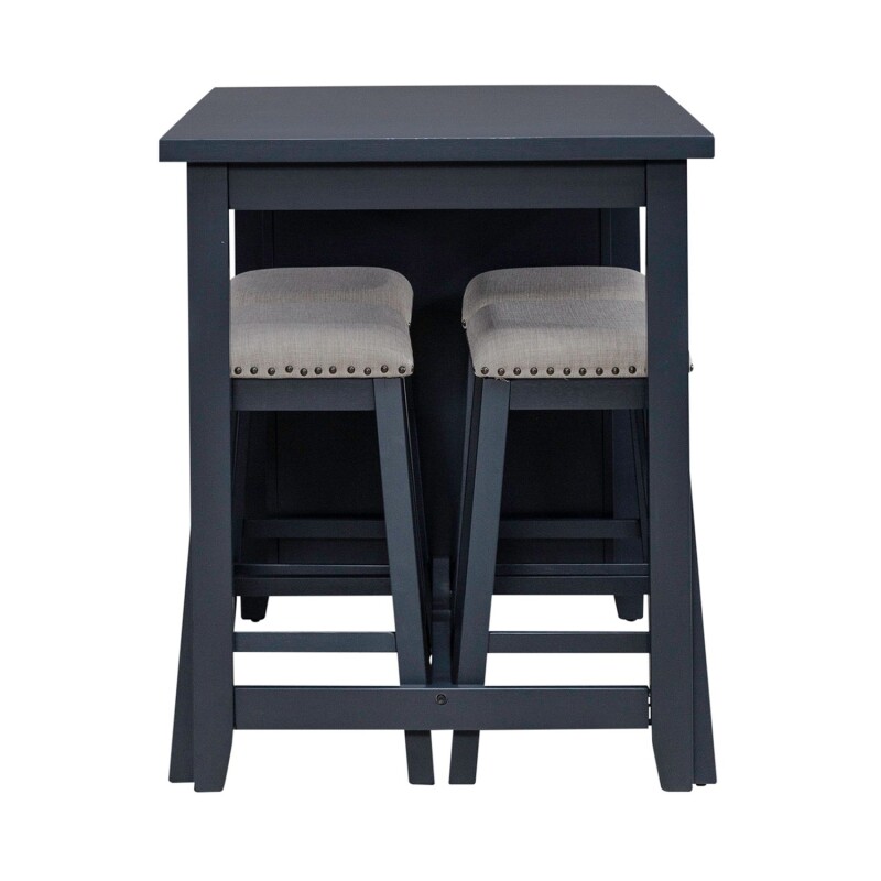 Brook Creek 5 Piece Counter Set- Navy 942NYCD5CTS