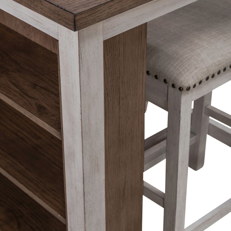 Brook Creek 3 Piece Counter Set - Two Tone 942TTCD3CTS