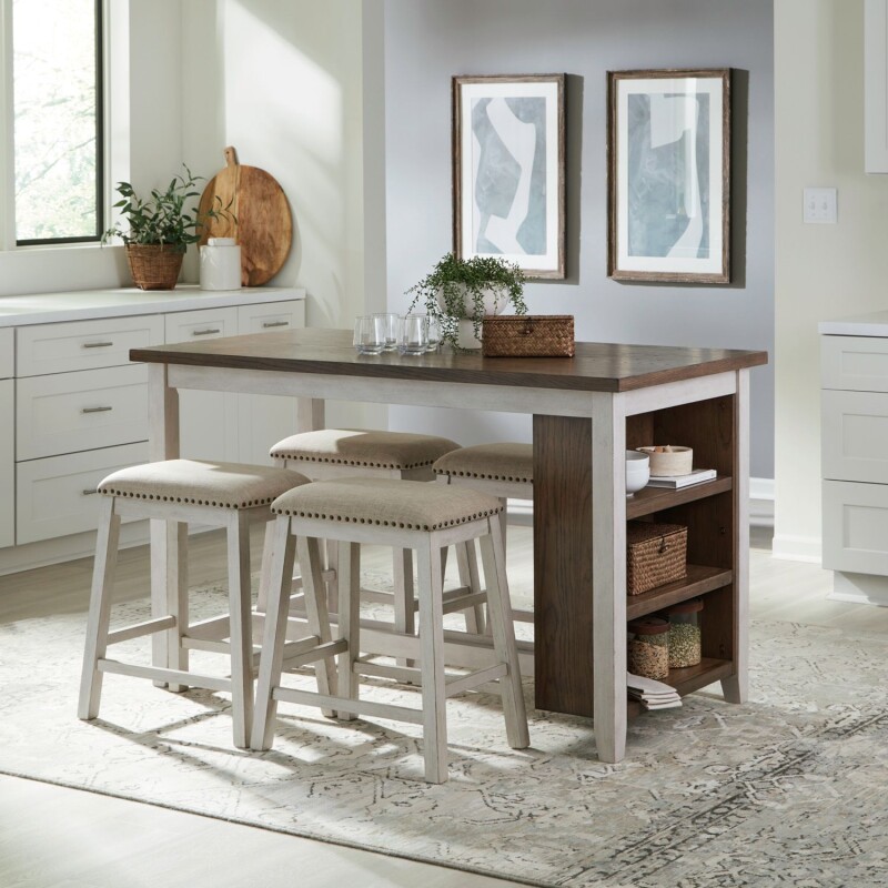 Brook Creek 5 Piece Counter Set- Two Tone 942TTCD5CTS