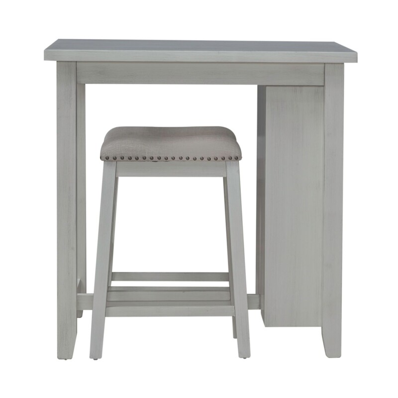 Brook Creek 3 Piece Counter Set - White 942WCD3CTS