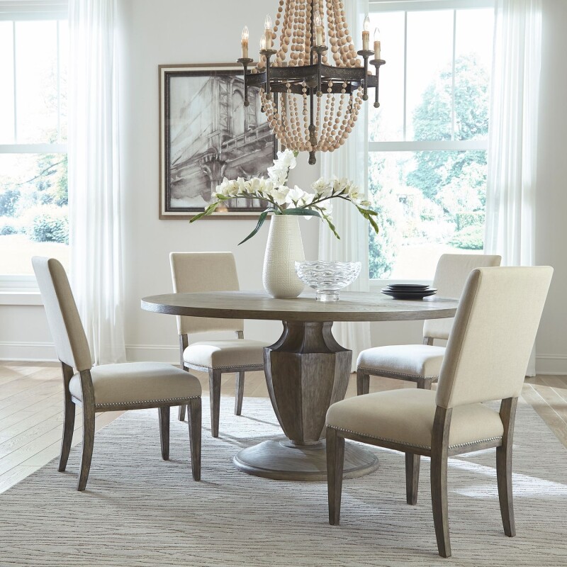 Westfield 5 Piece Pedestal Table Set 944CD5PDS
