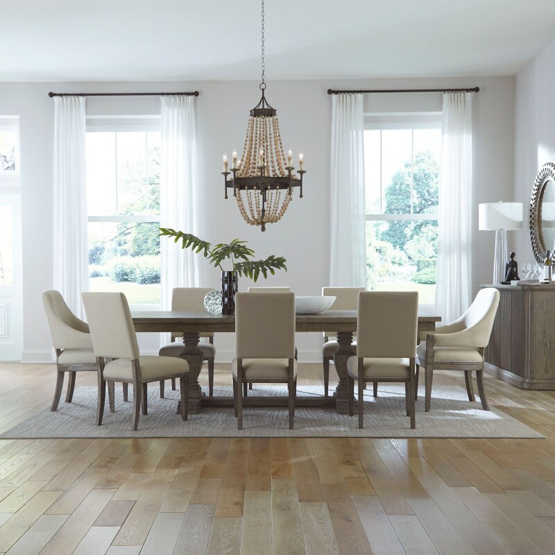 Westfield 9 Piece Trestle Table Set 944CD9TRS