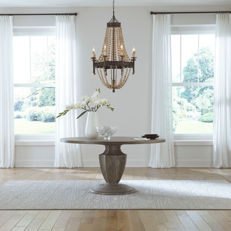Westfield Pedestal Table Set 944CDPED
