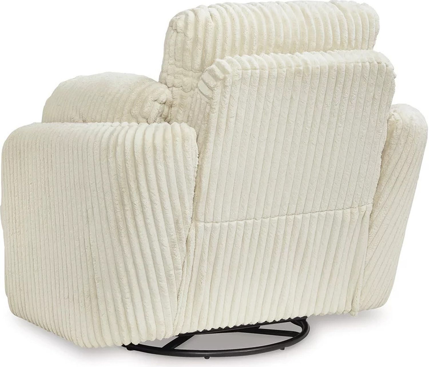 Tie-Breaker Swivel Glider Recliner In Ivory 9490261