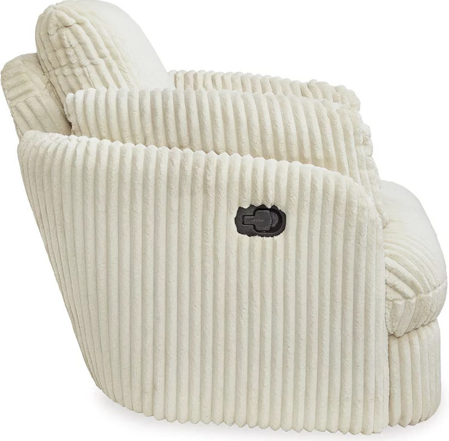 Tie-Breaker Swivel Glider Recliner In Ivory 9490261
