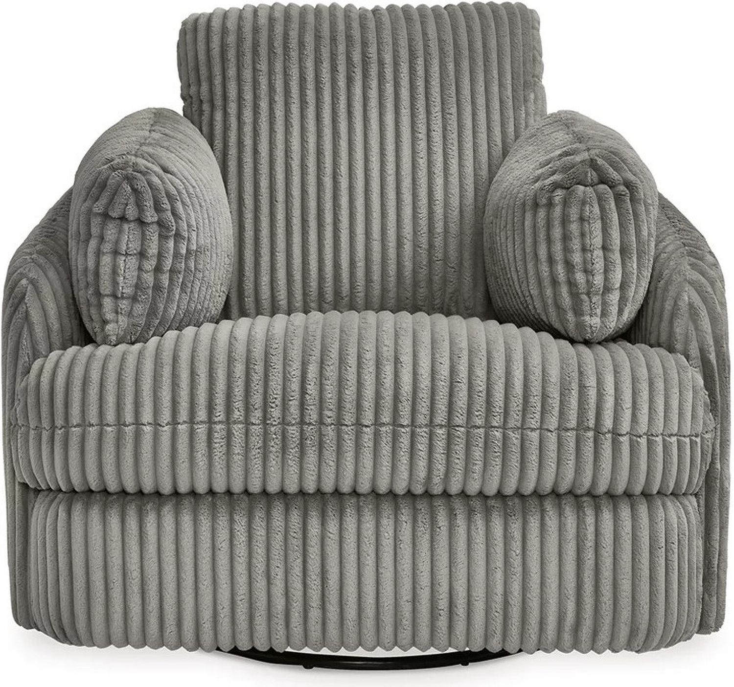 Tie-Breaker Swivel Glider Recliner In Fog 9490361