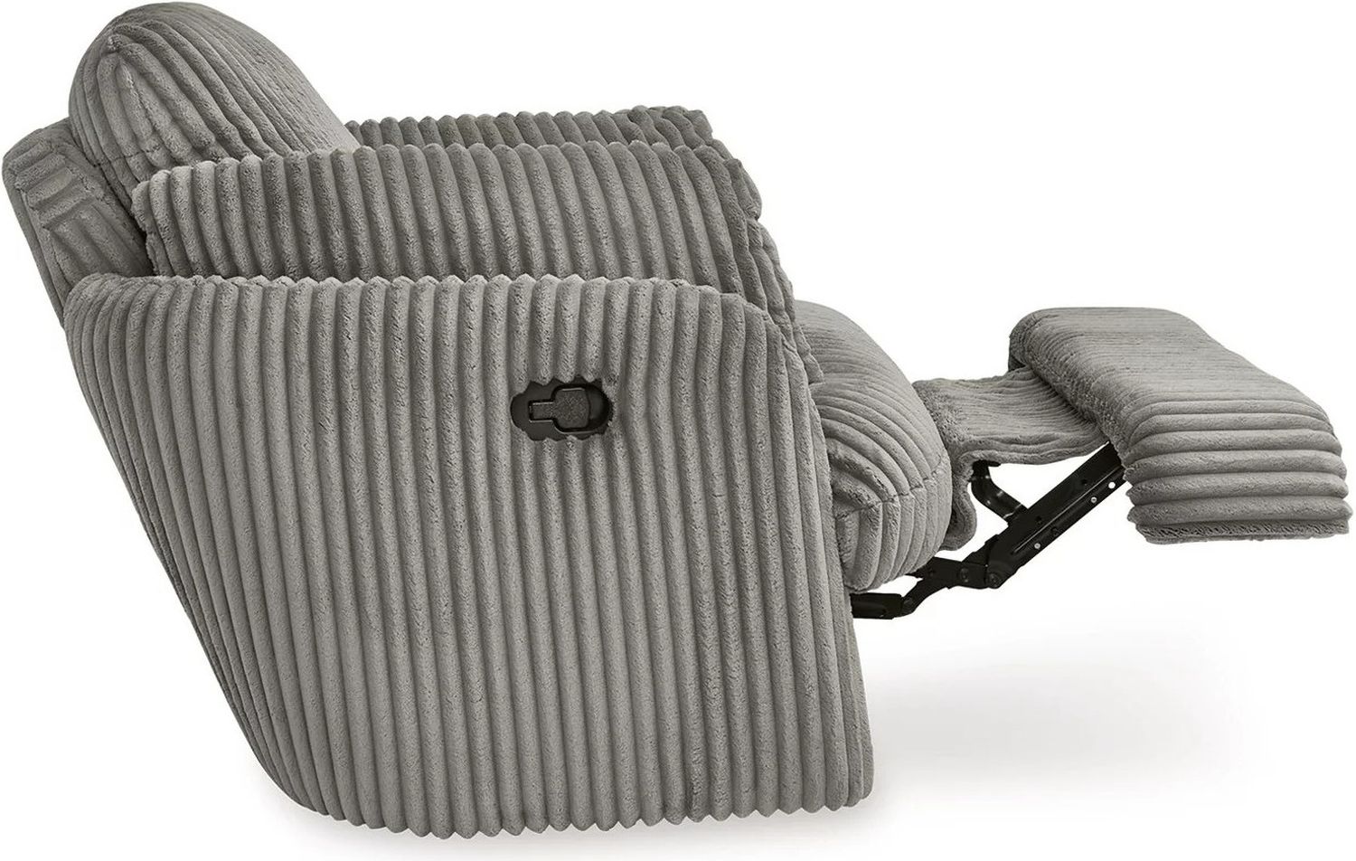 Tie-Breaker Swivel Glider Recliner In Fog 9490361