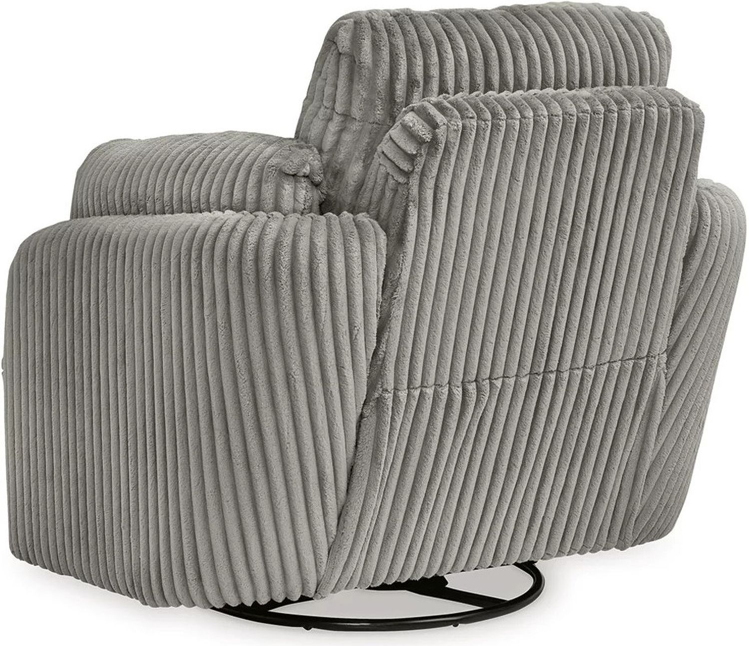 Tie-Breaker Swivel Glider Recliner In Fog 9490361