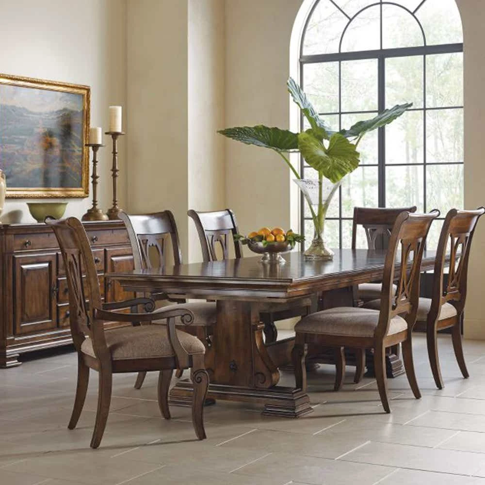 Portolone Carusso Trestle Table 95054P