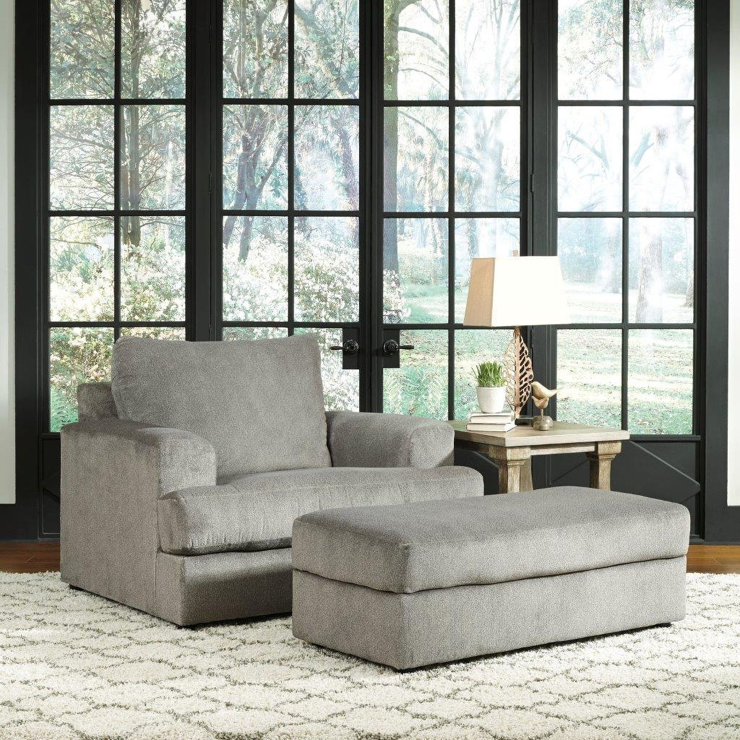 Soletren Chair And A Half In Ash 9510323