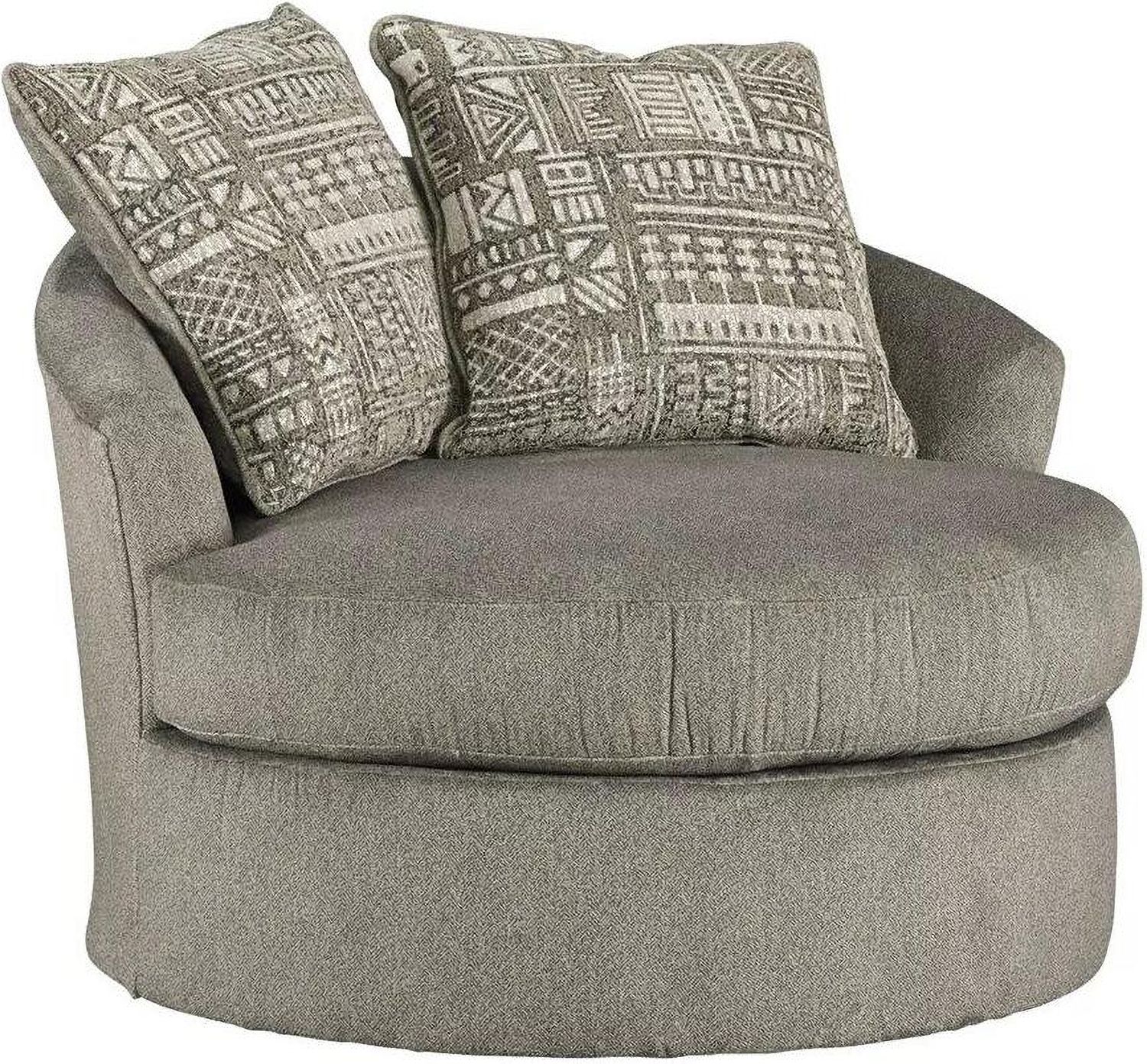 Soletren Swivel Accent Chair In Ash 9510344