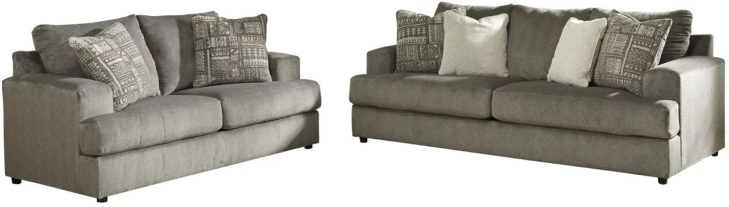 Soletren Living Room Set In Ash 95103U2