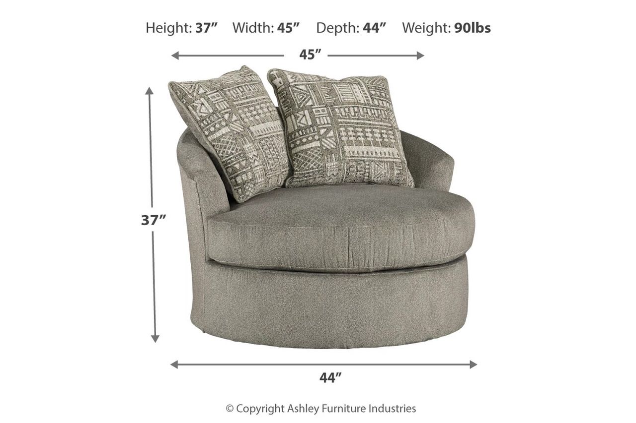 Soletren Living Room Set In Ash 95103U2