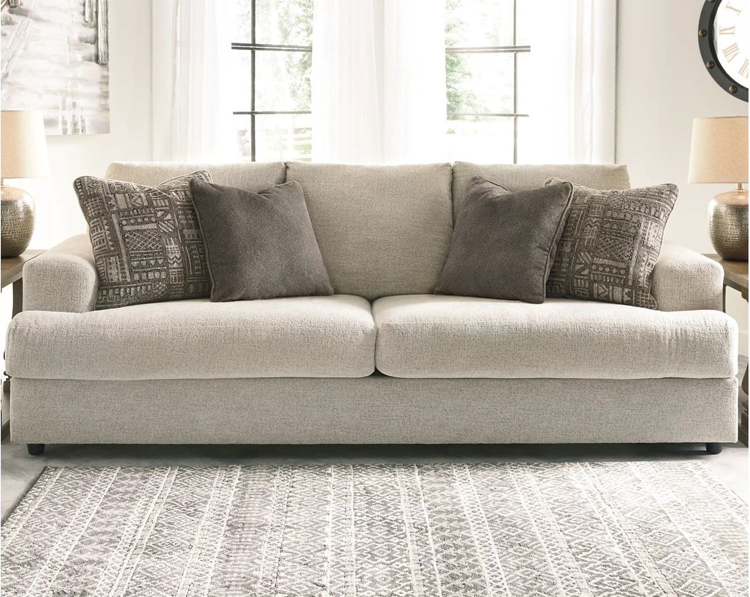 Soletren Sofa In Stone 9510438