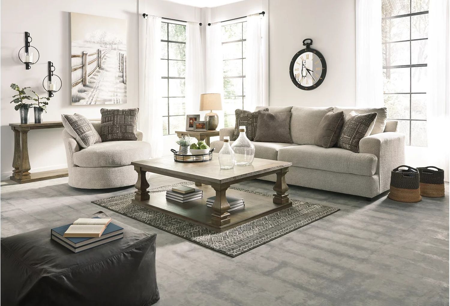 Soletren Queen Sofa Sleeper In Stone 9510439