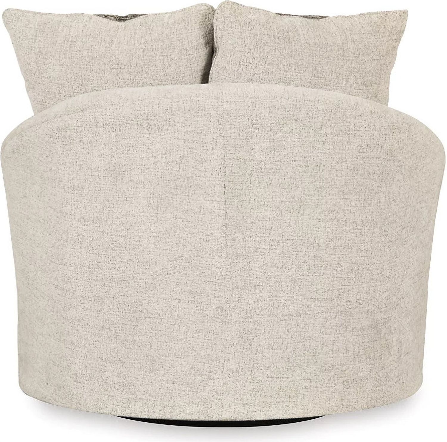 Soletren Swivel Accent Chair In Stone 9510444
