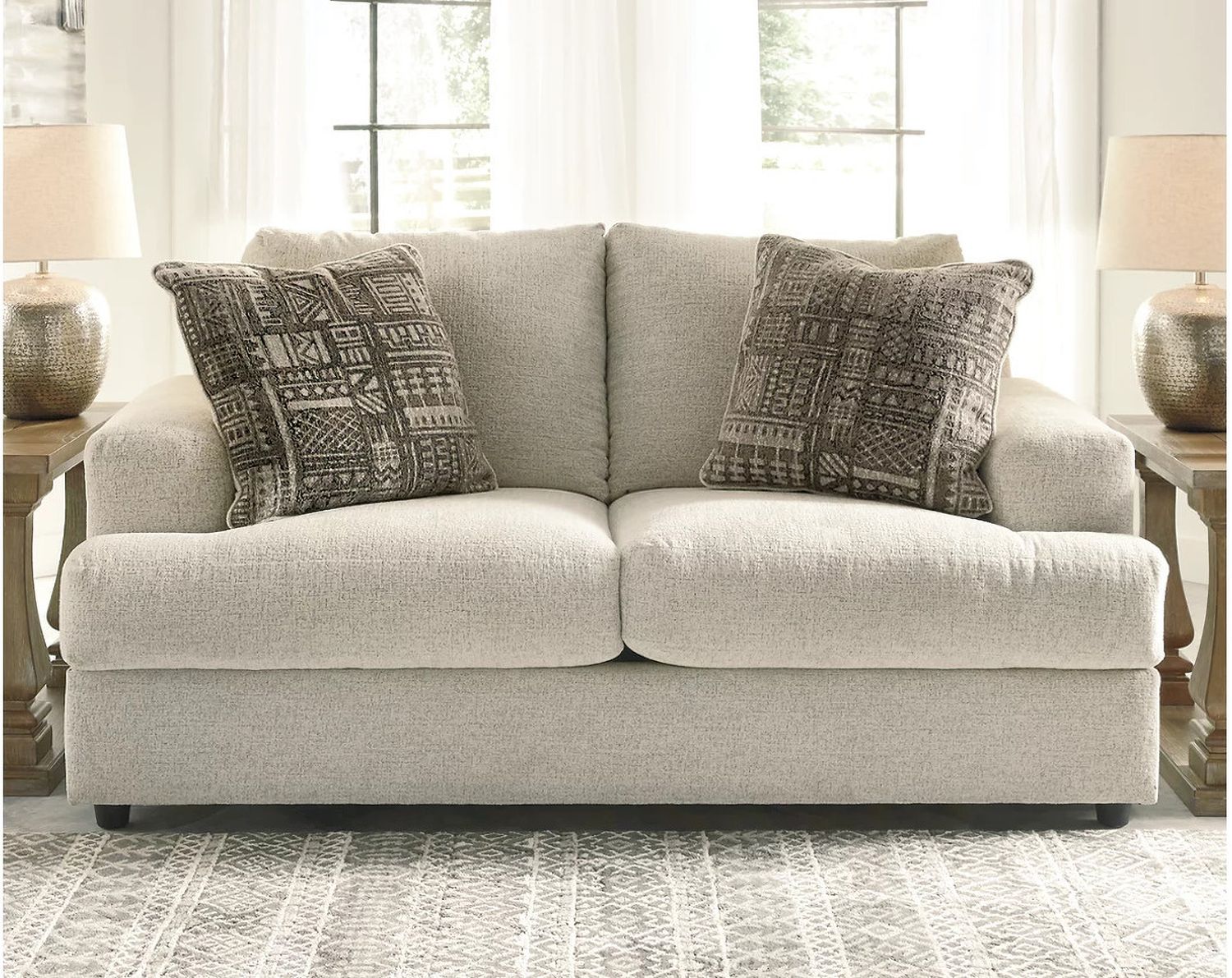 Soletren Living Room Set In Stone 95104U2