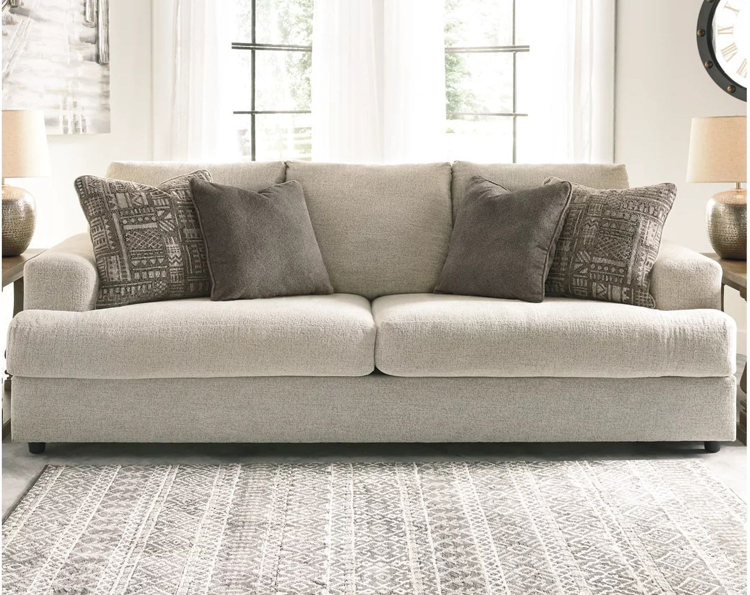 Soletren Living Room Set In Stone 95104U2