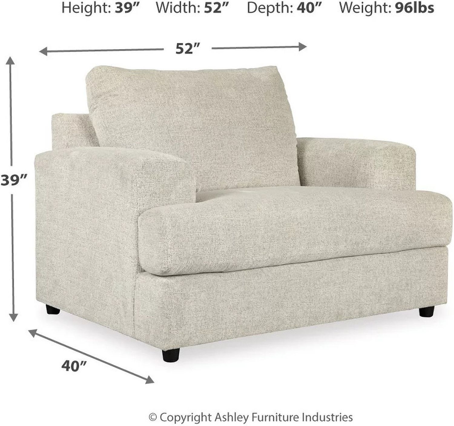 Soletren Living Room Set In Stone 95104U2