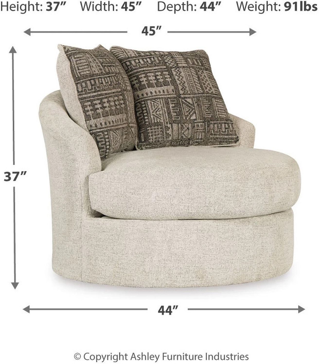 Soletren Living Room Set In Stone 95104U2