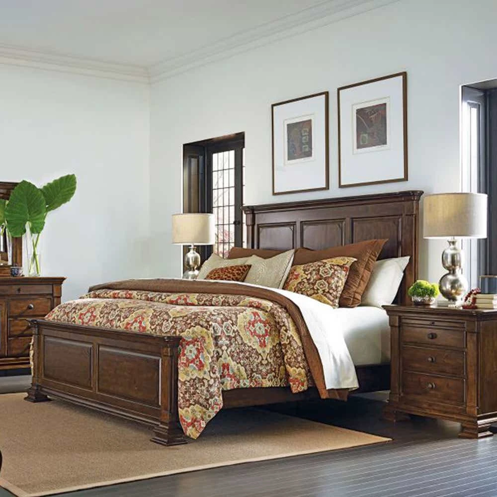 Portolone Queen Monteri Panel Bed 95130P