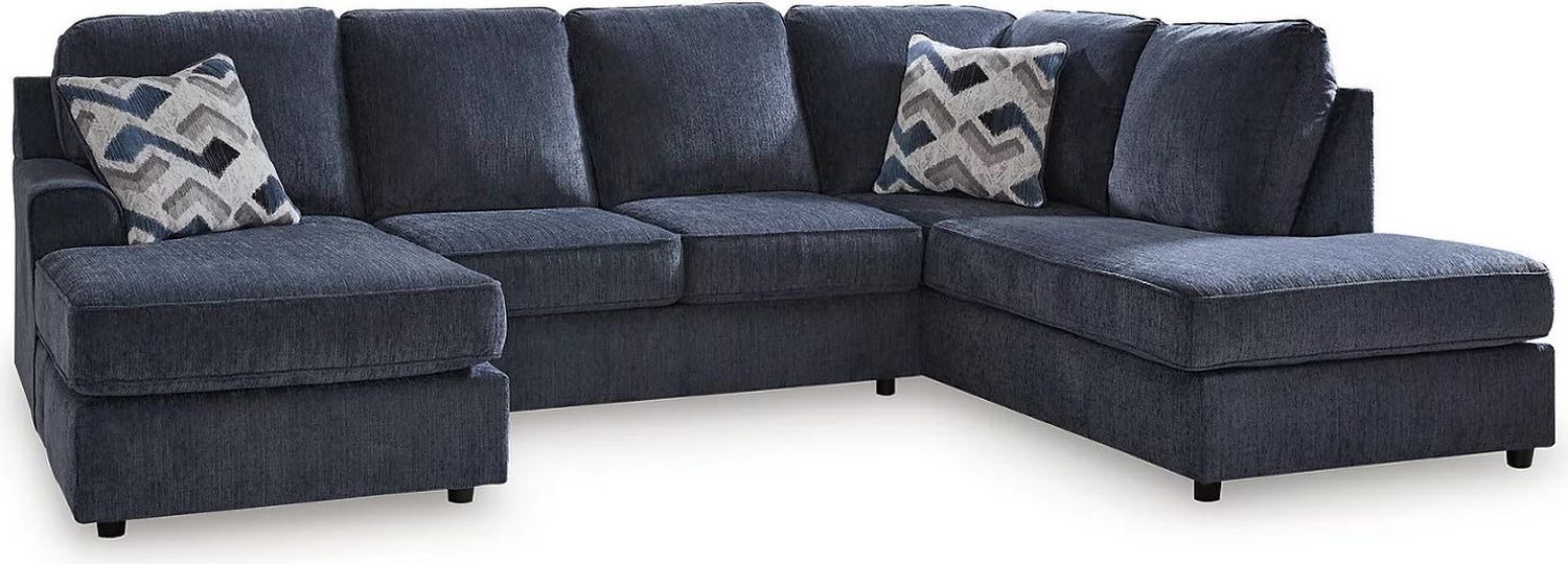 Albar Place 2-Piece Sectional In Cobalt 95302S1