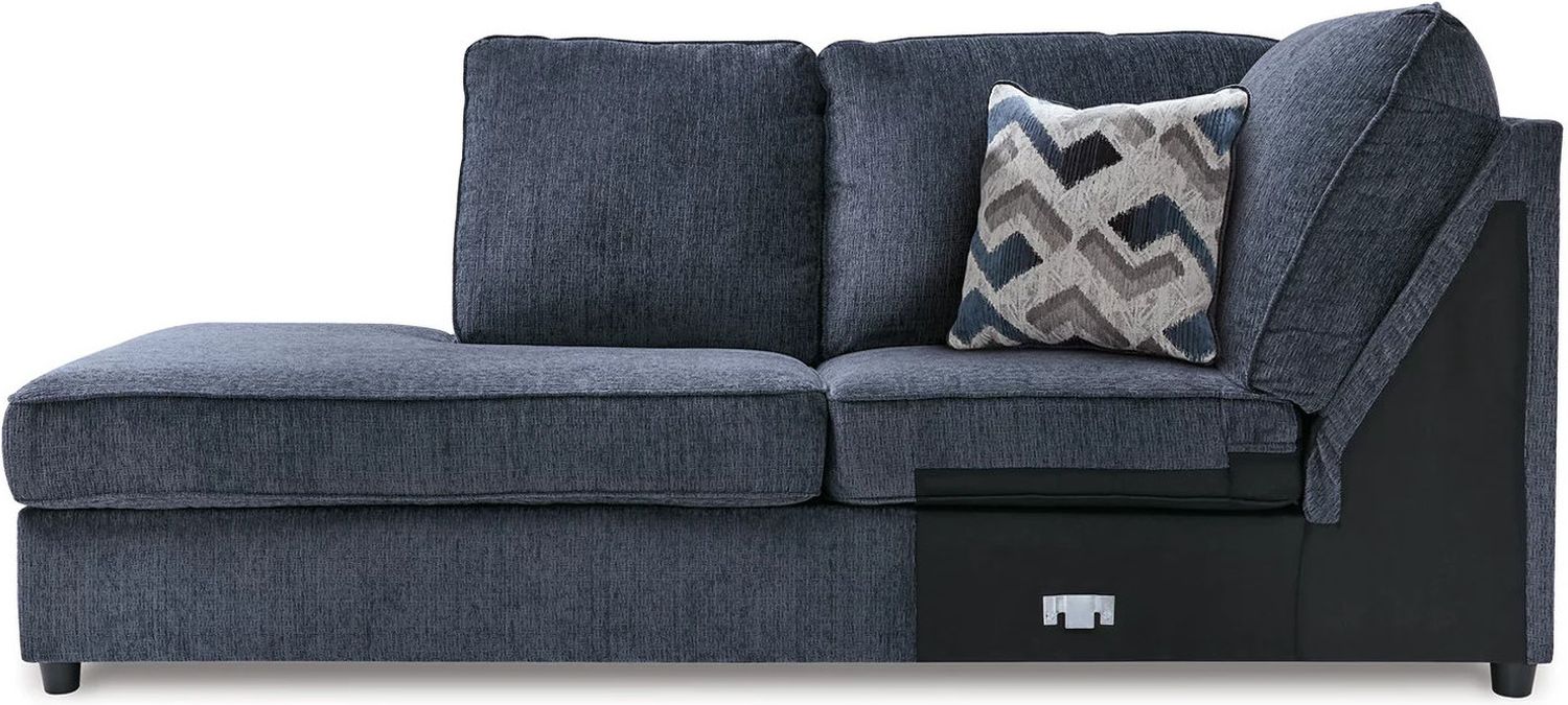 Albar Place 2-Piece Sectional In Cobalt 95302S2