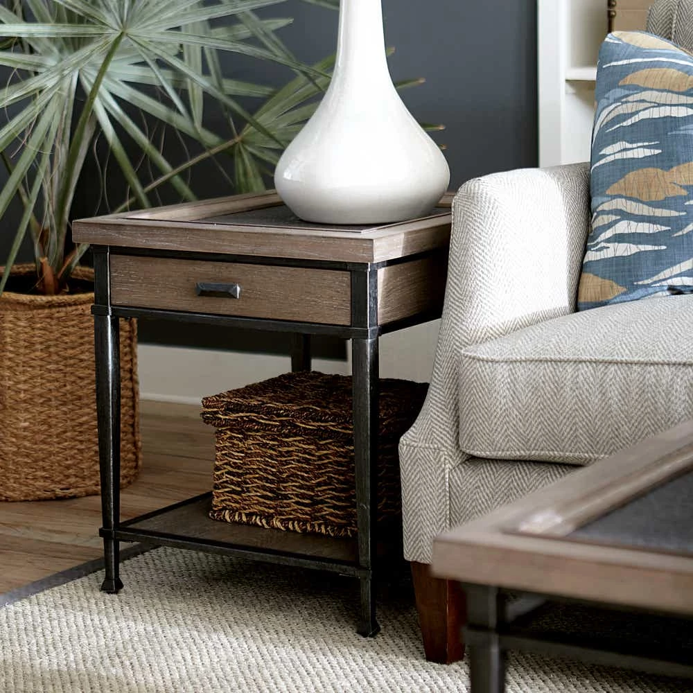Austin Rectangular Drawer End Table 955917