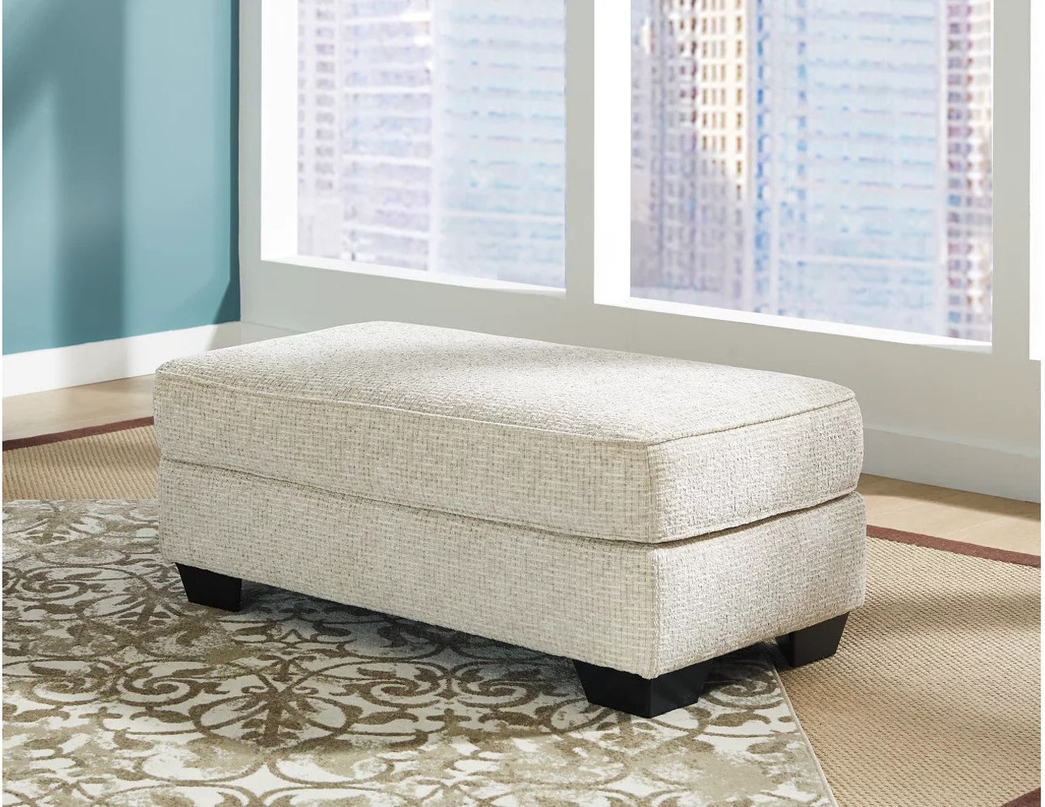 Monaghan Ottoman In Sandstone 9620514