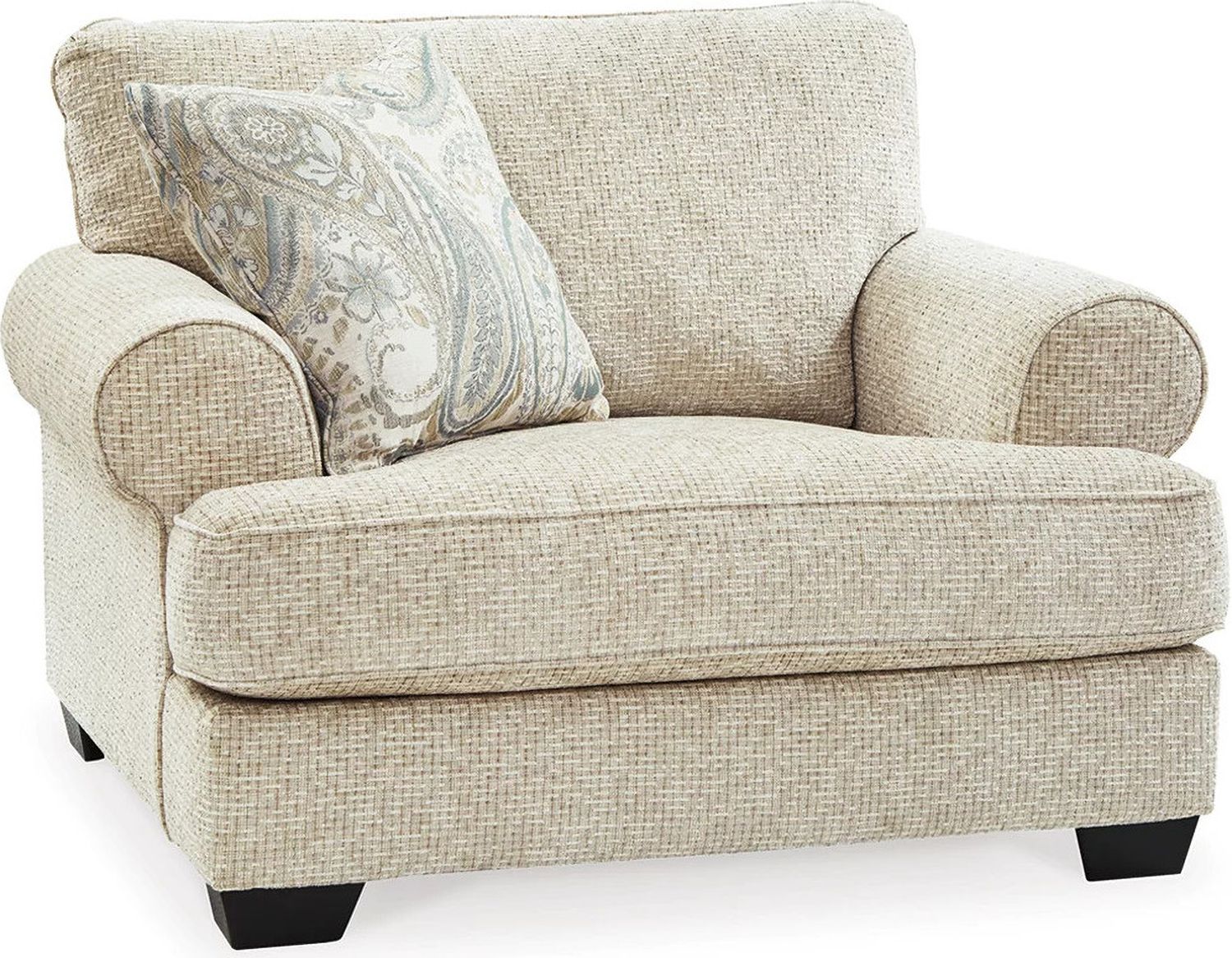 Monaghan Oversized Chair In Sandstone 9620523