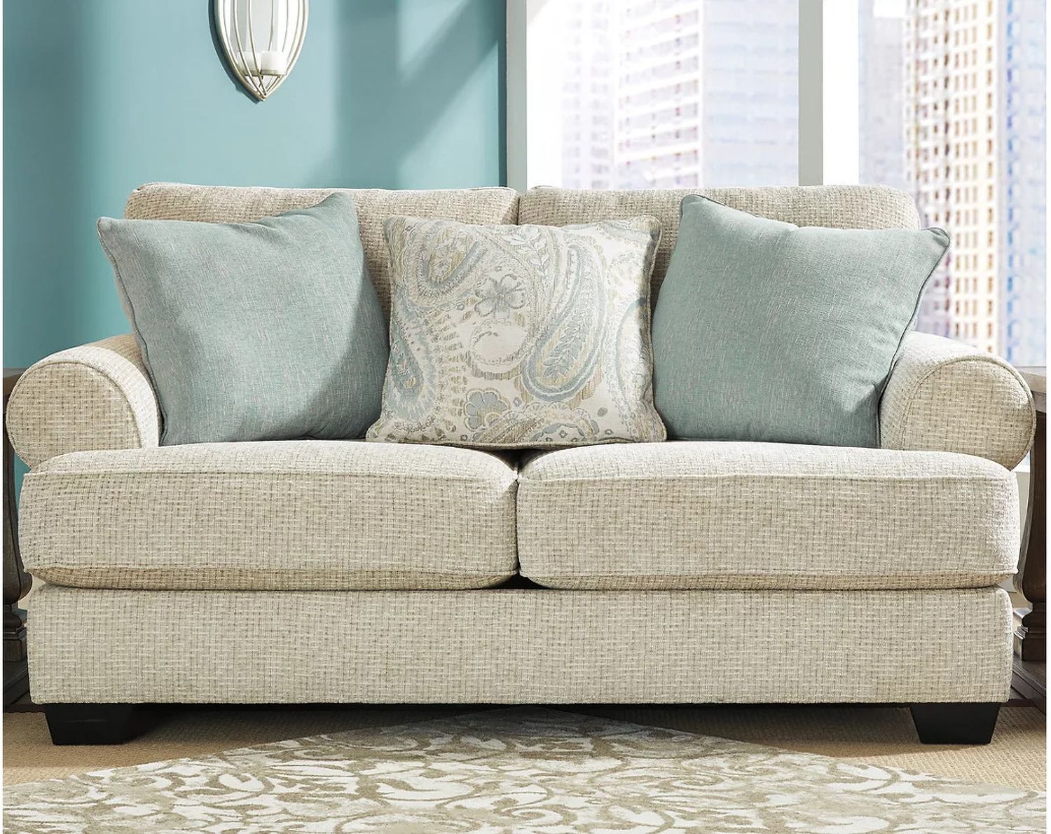 Monaghan Loveseat In Sandstone 9620535