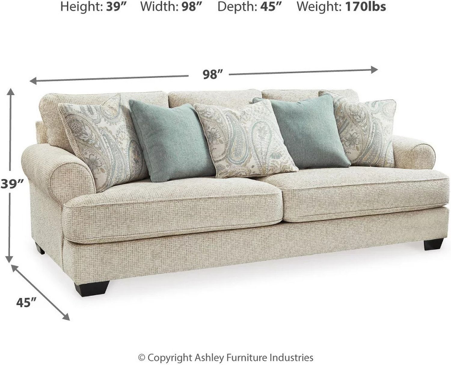 Monaghan Sofa In Sandstone 9620538