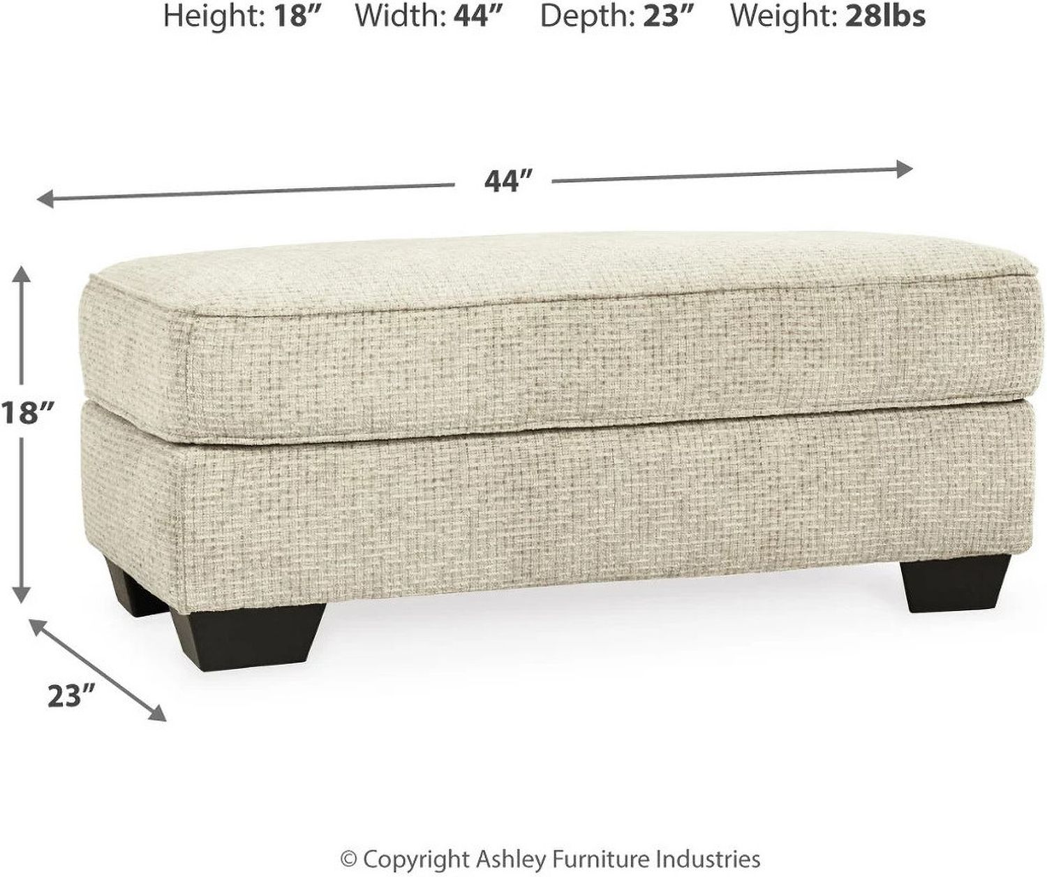 Monaghan Oversized Chair and Ottoman In Sandstone 96205U1