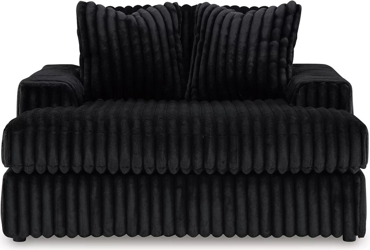 Midnight-Madness Oversized Chaise In Onyx 9810315