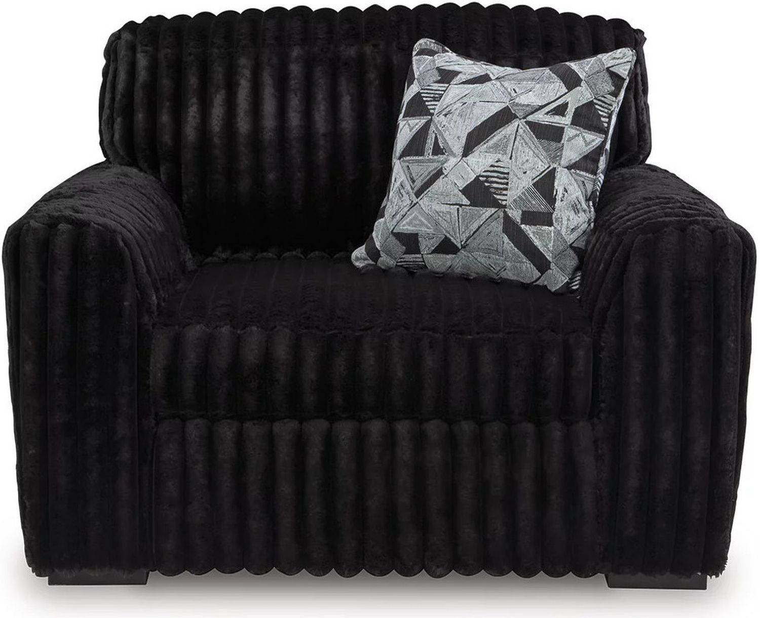 Midnight-Madness Oversized Chair In Onyx 9810323