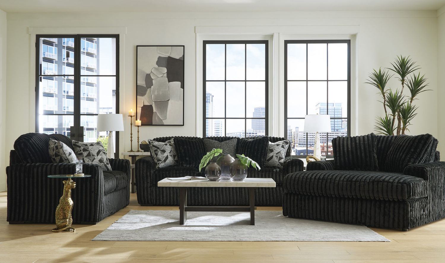 Midnight-Madness Loveseat In Onyx 9810335