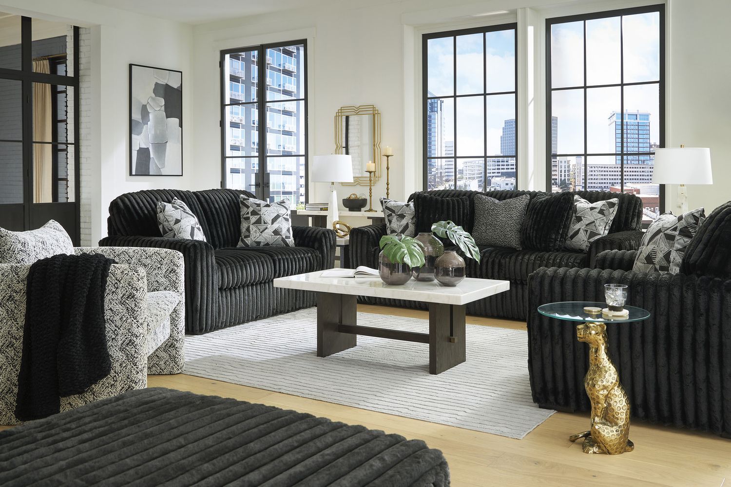 Midnight-Madness Sofa In Onyx 9810338