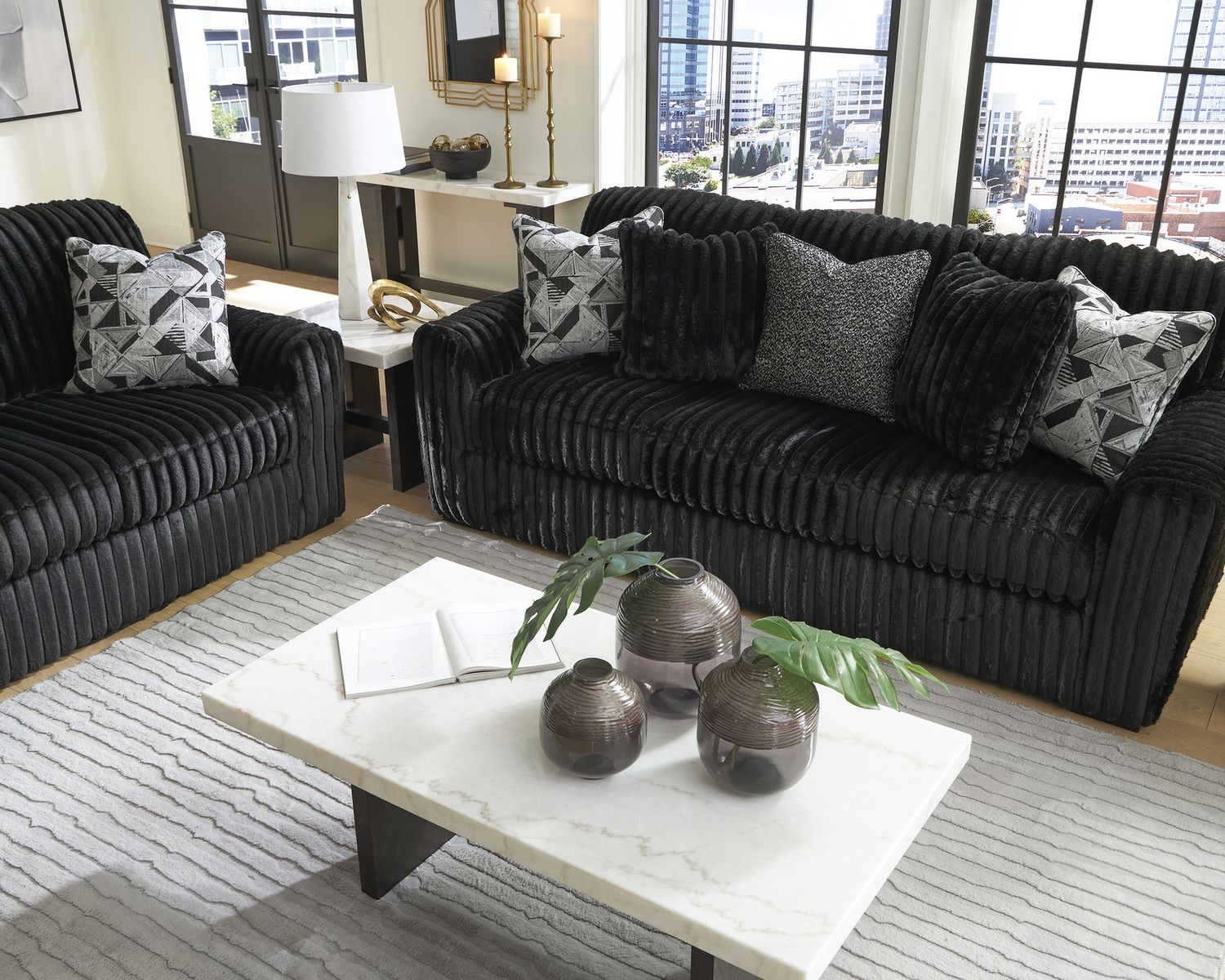 Midnight-Madness Sofa In Onyx 9810338