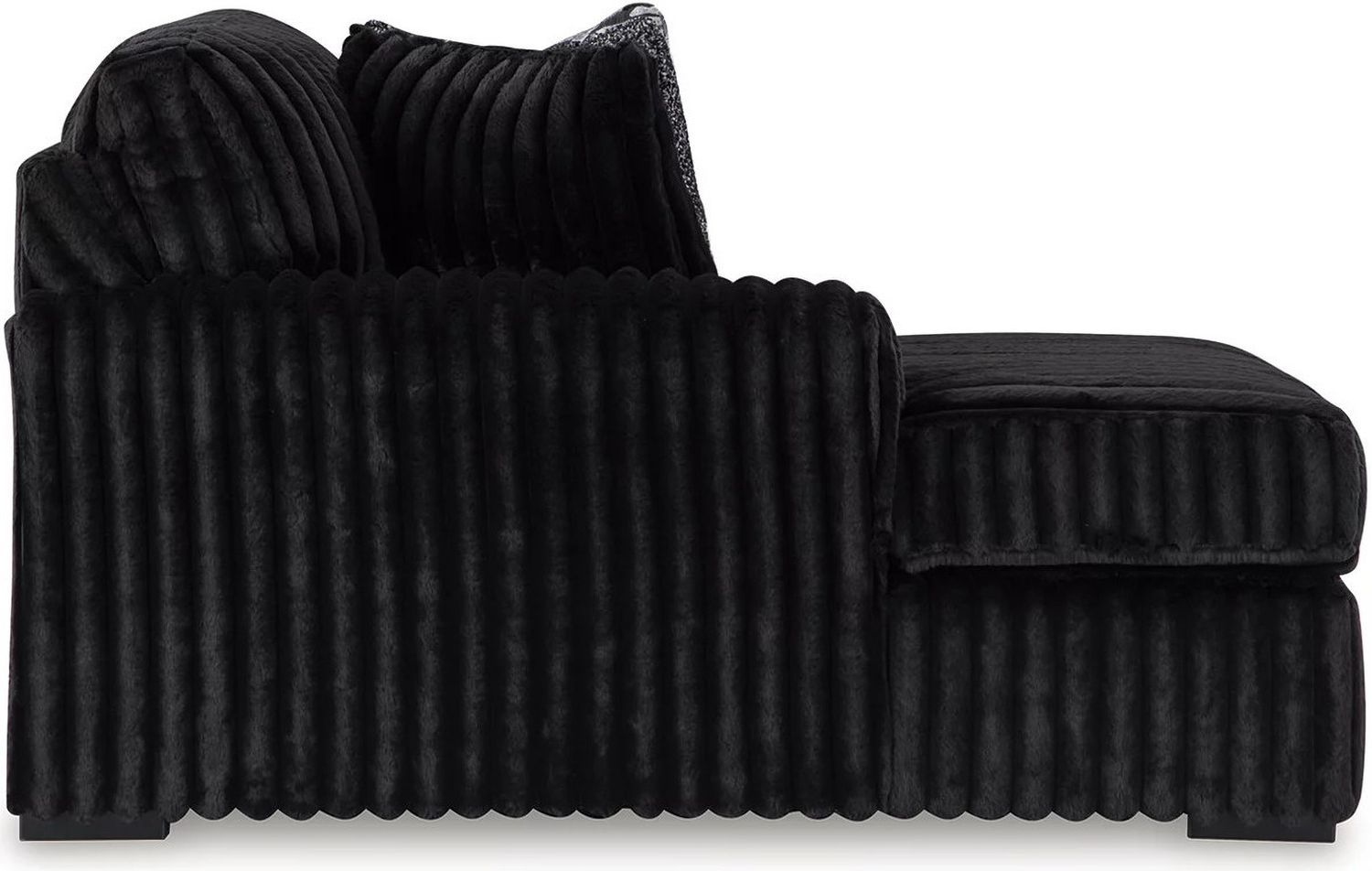 Midnight-Madness 2-Piece LAF Sectional with Chaise In Onyx 98103S13
