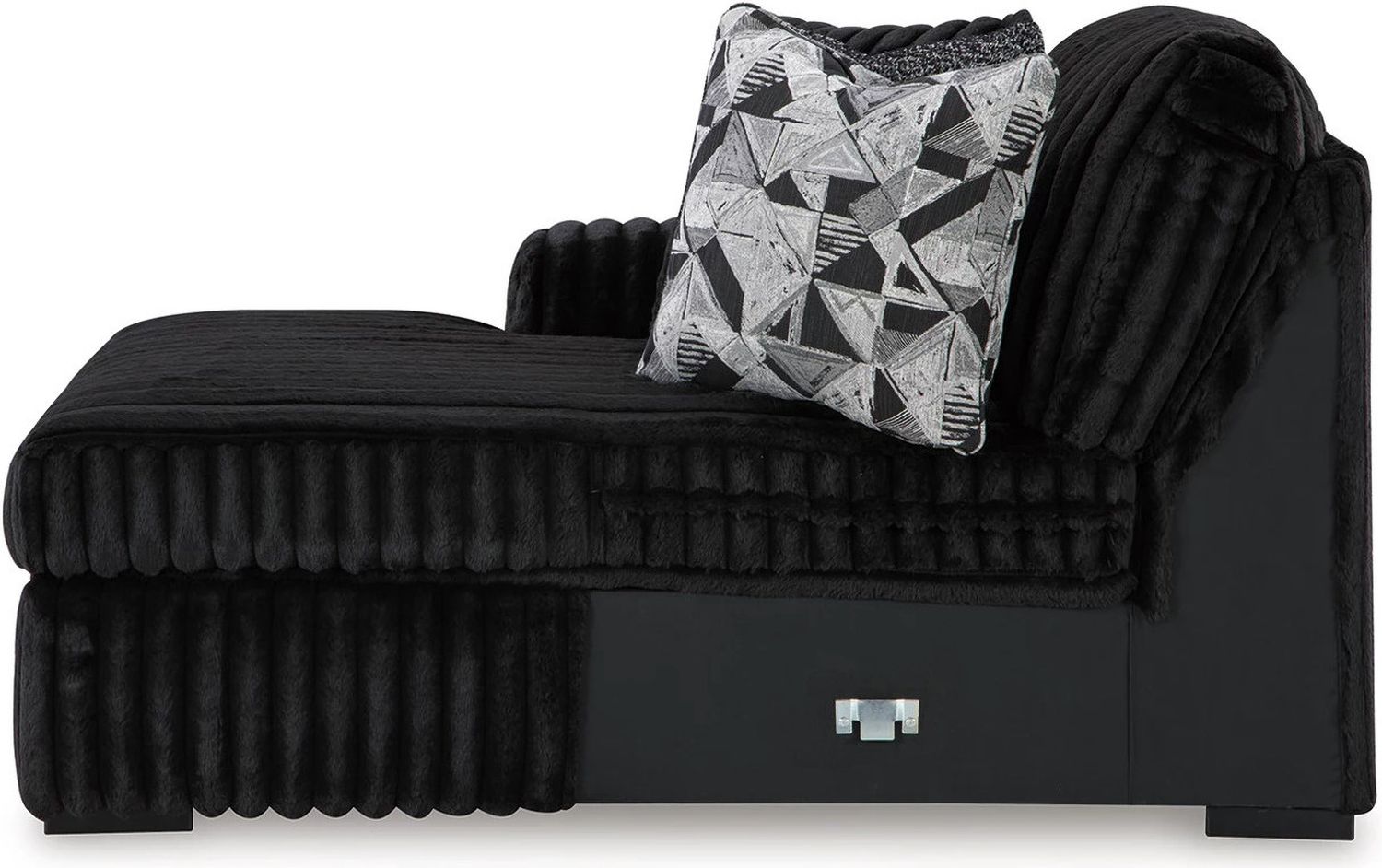 Midnight-Madness 2-Piece LAF Sectional with Chaise In Onyx 98103S13