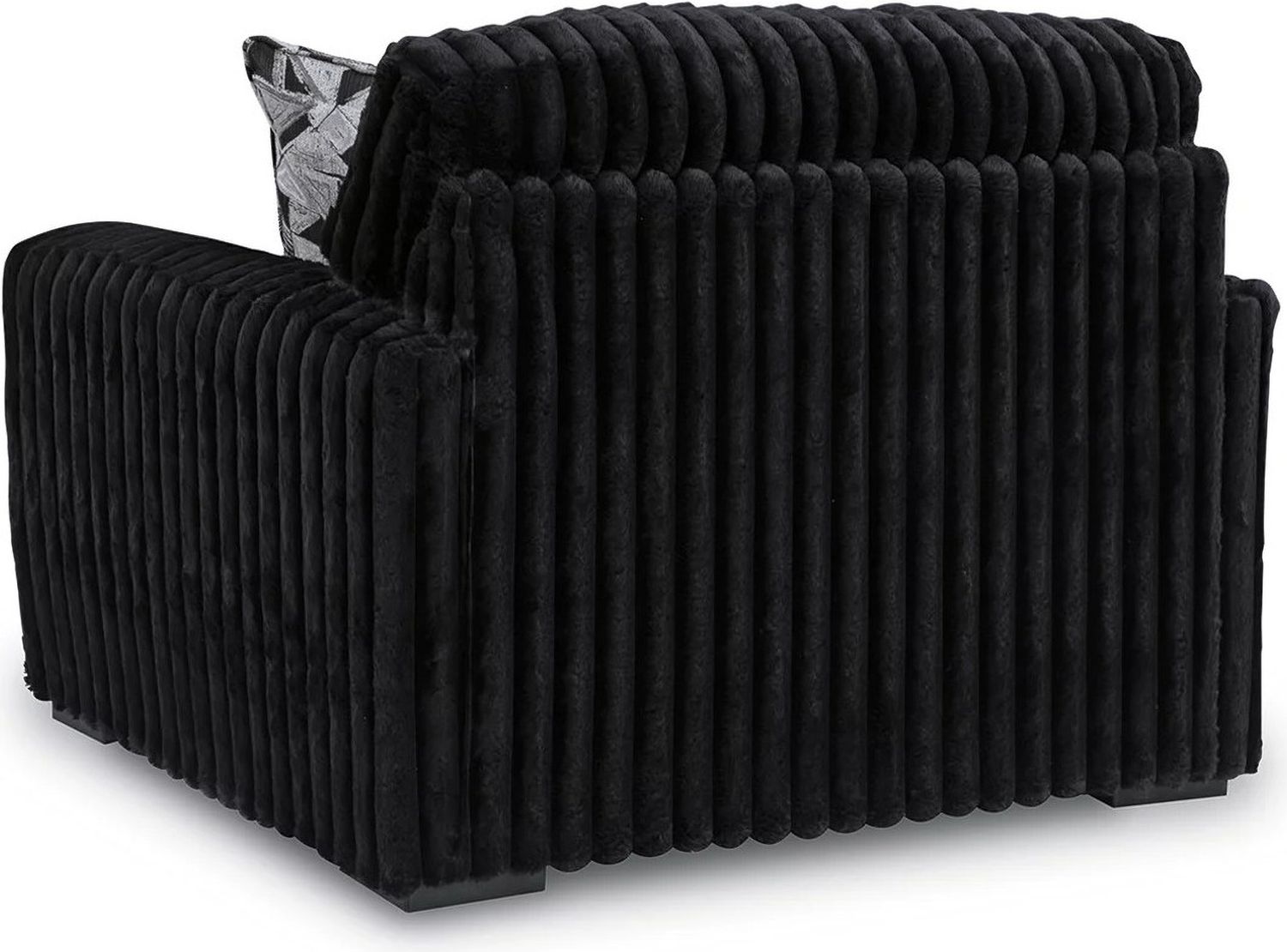 Midnight-Madness 2-Piece LAF Sectional with Chaise In Onyx 98103S13