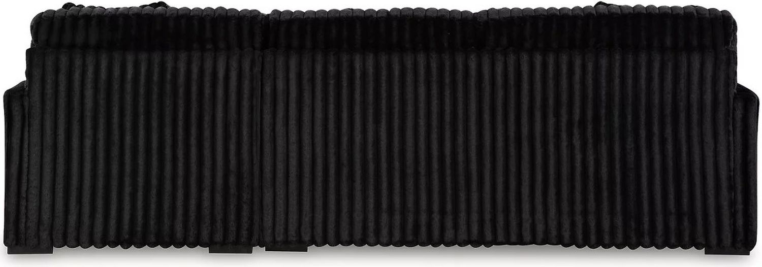 Midnight-Madness 2-Piece Sectional Sofa With RAF Chaise In Onyx 98103S2