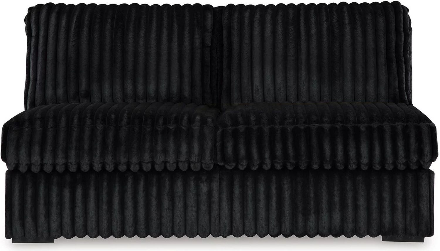 Midnight-Madness 4-Piece Sectional With RAF Chaise In Onyx 98103S3