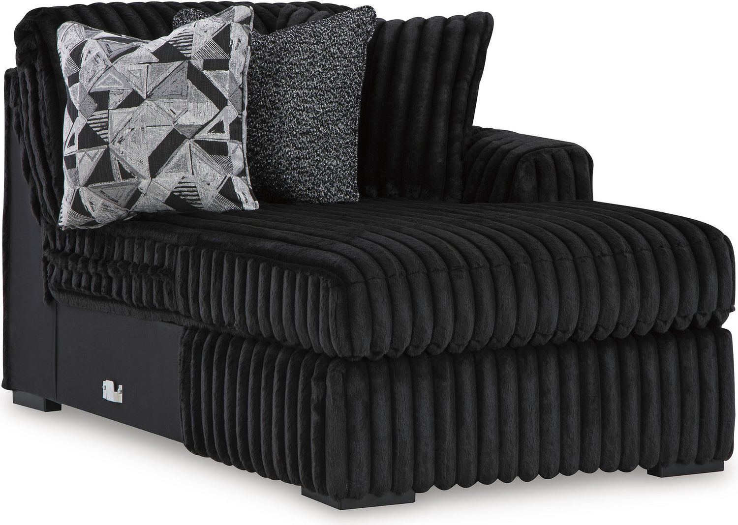 Midnight-Madness Super Chaise In Onyx 98103S8