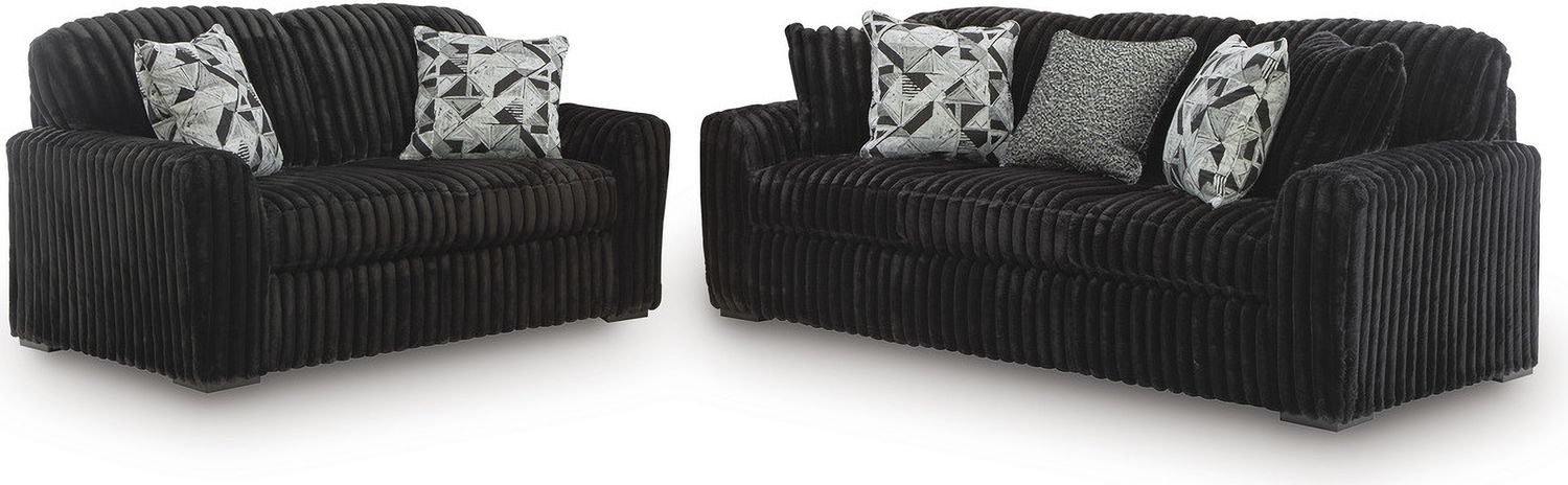 Midnight-Madness Living Room Set In Onyx 98103U9