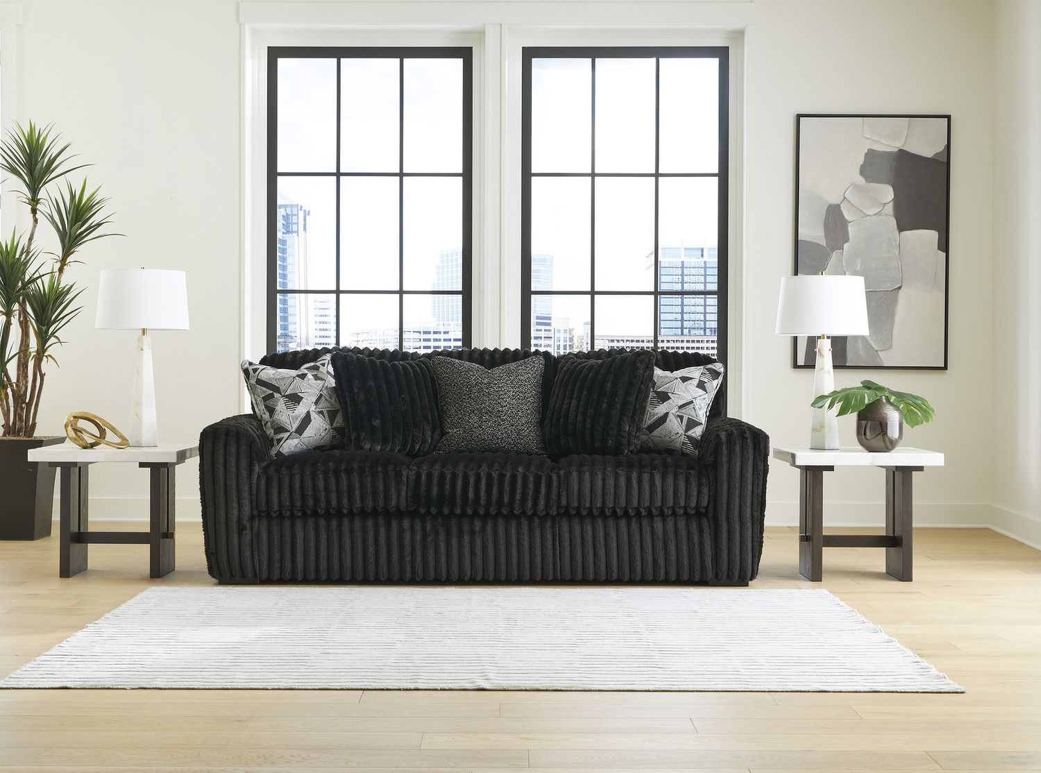 Midnight-Madness Living Room Set In Onyx 98103U9