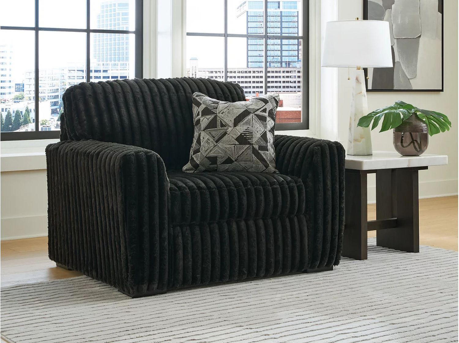 Midnight-Madness Living Room Set In Onyx 98103U9