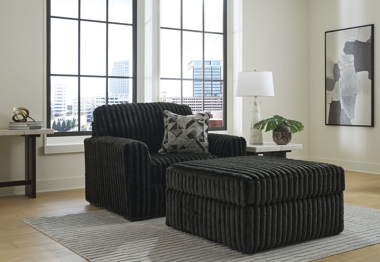 Midnight-Madness Living Room Set In Onyx 98103U9